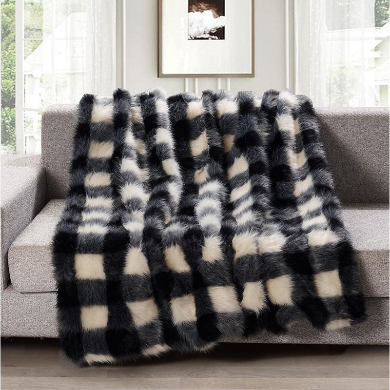 Aaliyah Buffalo Faux Fur Throw Aaliyah Buffalo Faux Fur Throw
